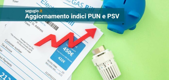 Aggiornamento indici PUN luce e PSV gas: le novità del 2 agosto 2023