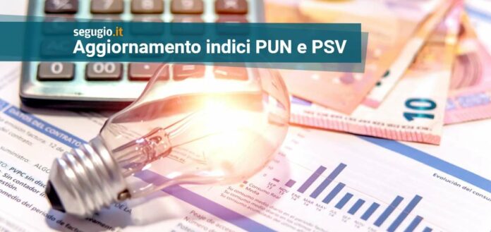 Aggiornamento indici PUN luce e PSV gas: novità del 23 agosto 2023