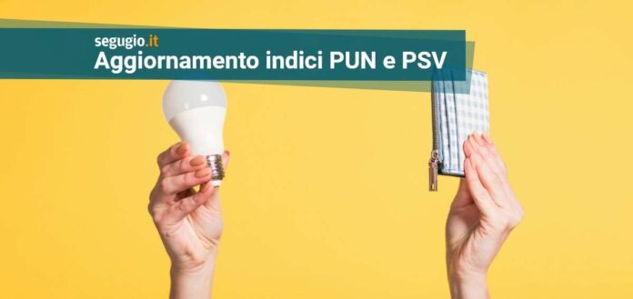 Aggiornamento indici PUN luce e PSV gas: nuove tariffe dal 11 agosto 2023